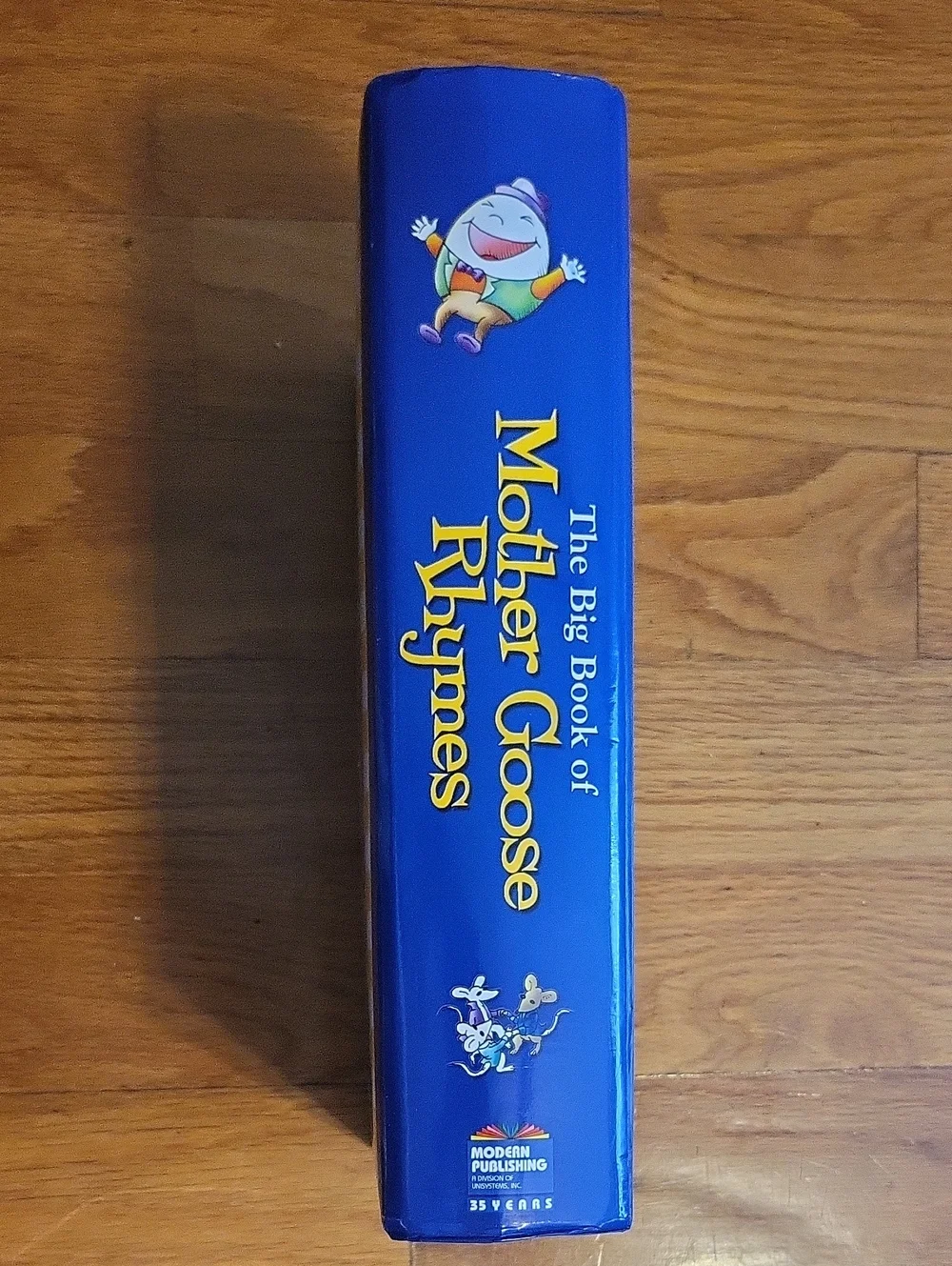 The Big Book of Mother Goose Rhymes - Blue Cover